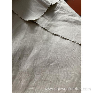 linen cotton twill fabric for pants and suiting of ladys in s/s season